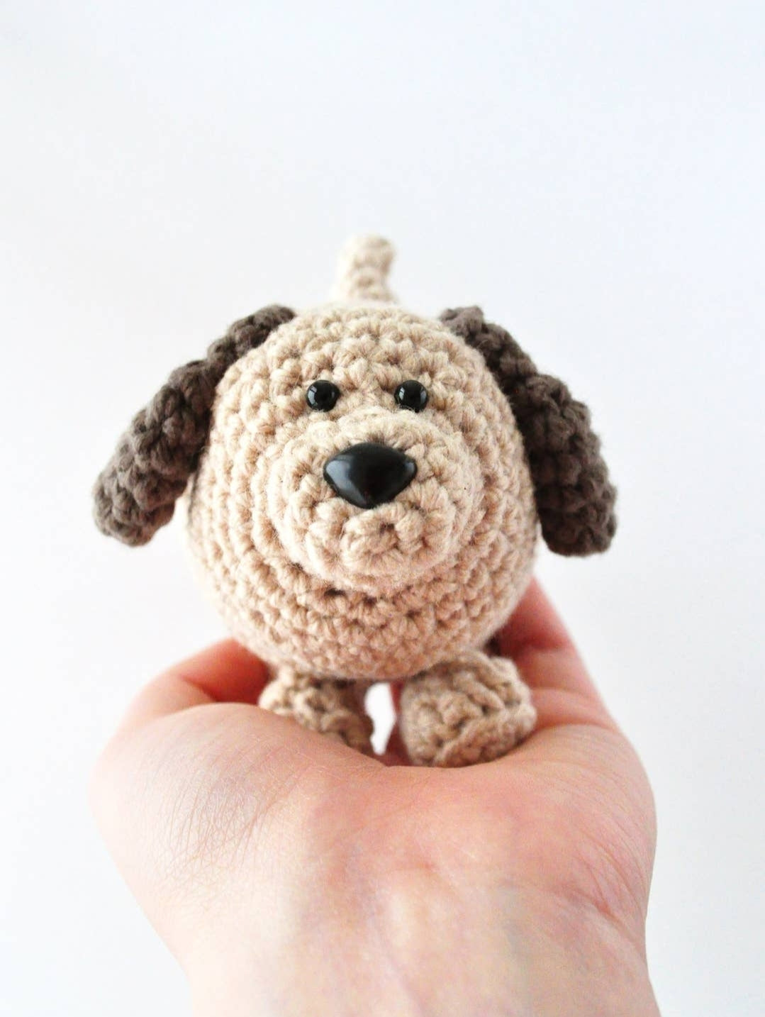 Dog Crochet Kit | Tan Brown