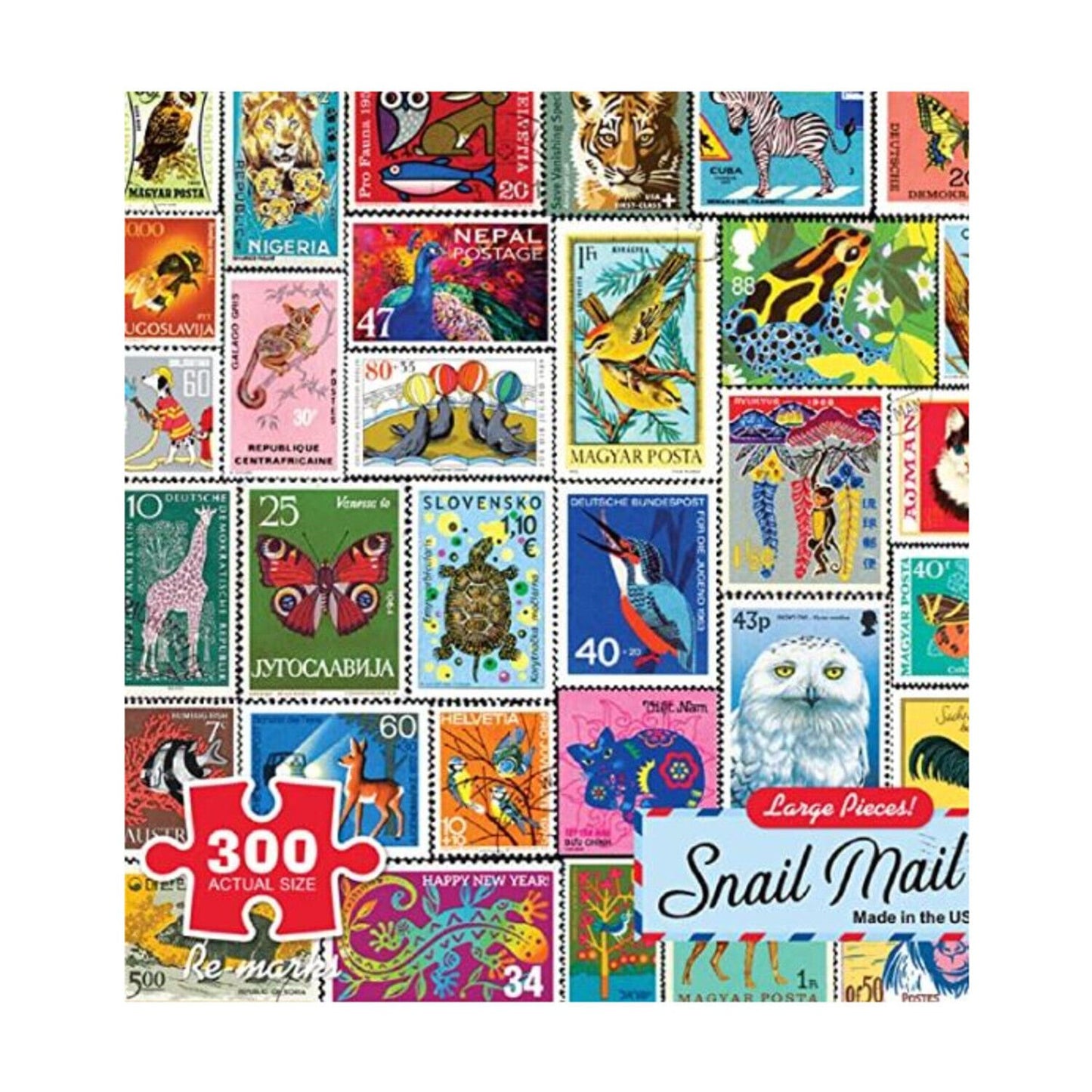500 Piece Snail Mail Puzzle