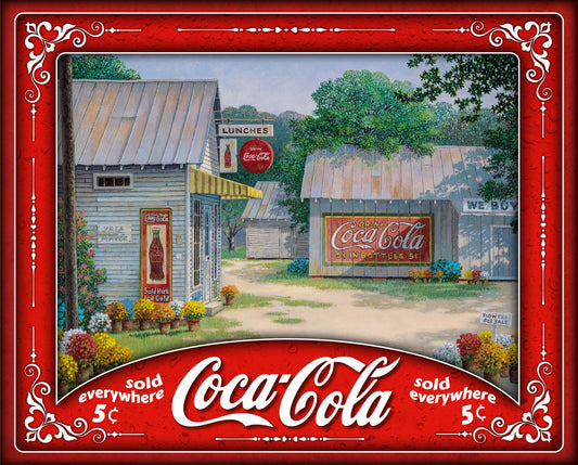 Coca-Cola "Springtime Serenity" 500 Piece Springbok