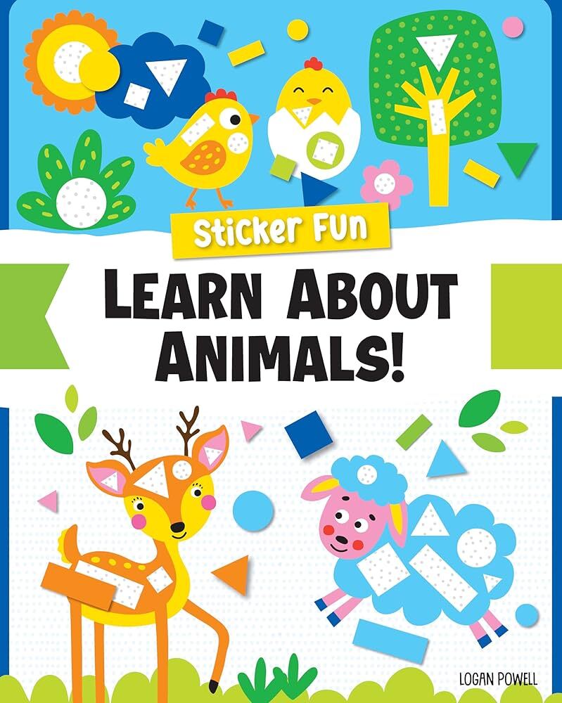 Sticker Fun - Learn About Animals