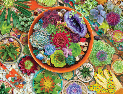 Succulent Garden- NEW 500 Piece Springbok