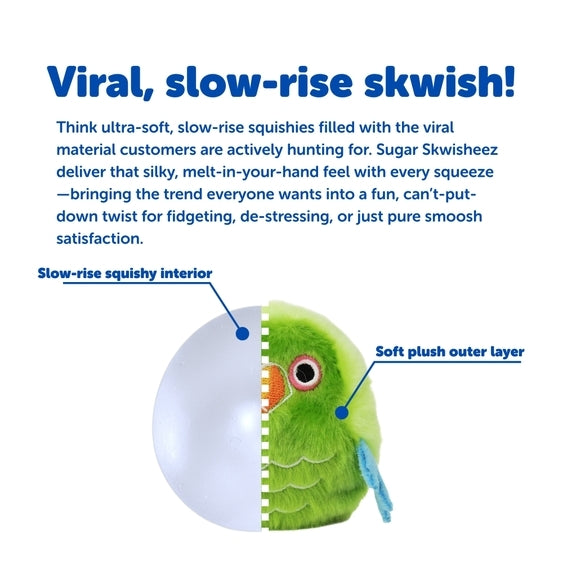 Sugar Skwisheez Dumpster Diver - (Slow-Rise Squishy Toy)