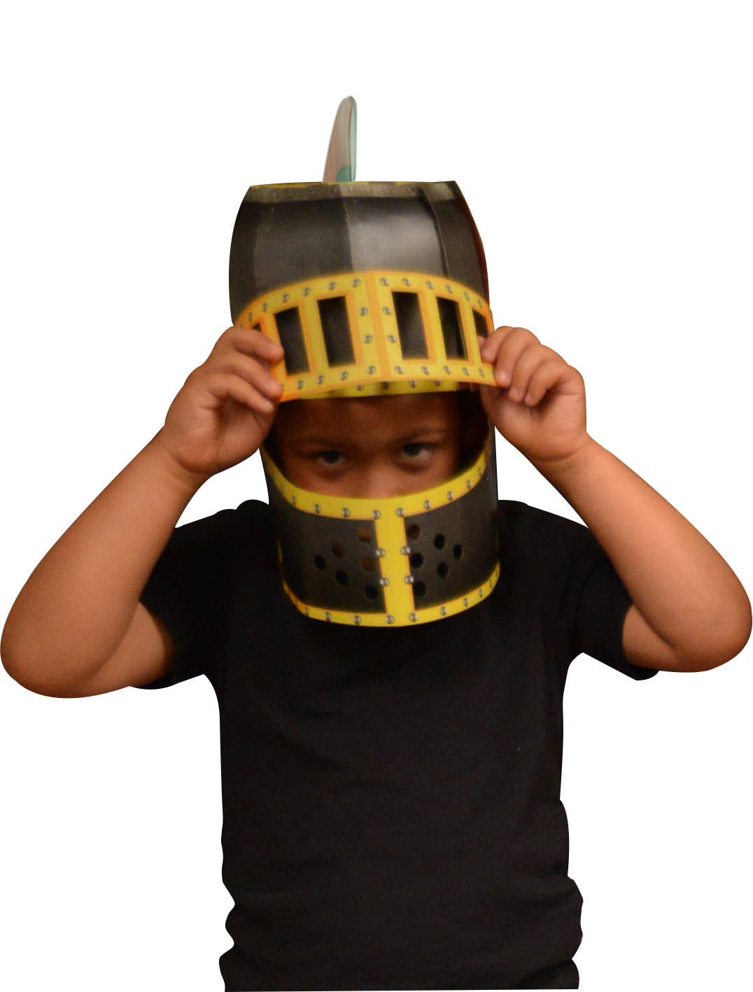 Knight 3D Mask Card Craft - T-3021