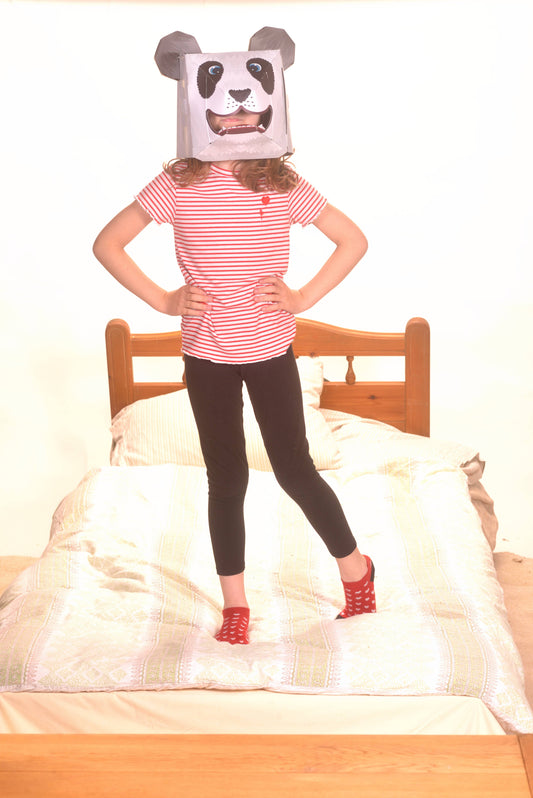 Panda 3D Mask Card Craft - T-3041