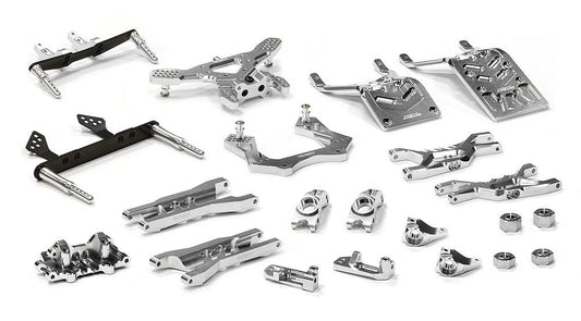 Billet Machined T3 Complete Suspension Kit for 1/10 Stampede 2WD T8651SILVER