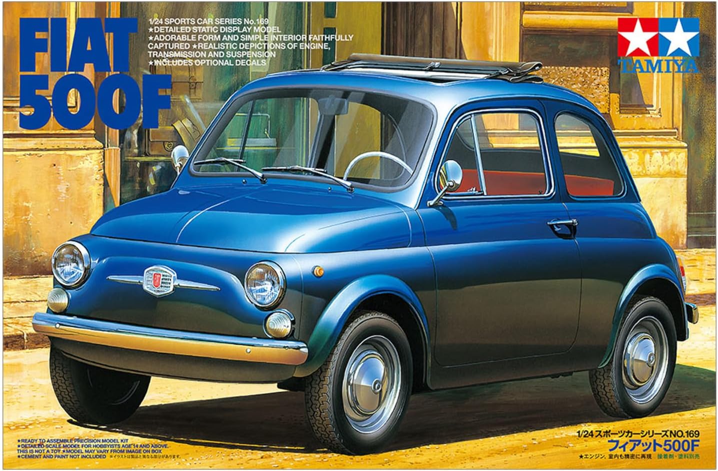 Tamiya 24169 1:24 Fiat 500F - Model Making