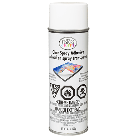 Clear 6 oz Spray Adhesive