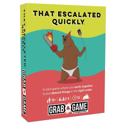 That Esclated Quickly: Grab and Game