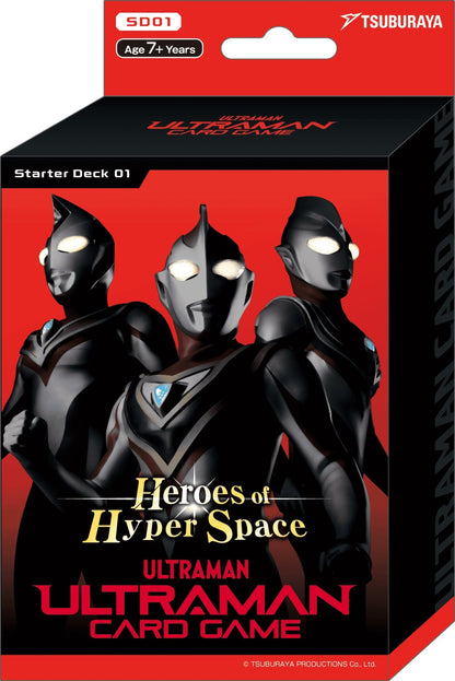 Ultraman TCG: Heroes of Hyper Space Starter Deck Display