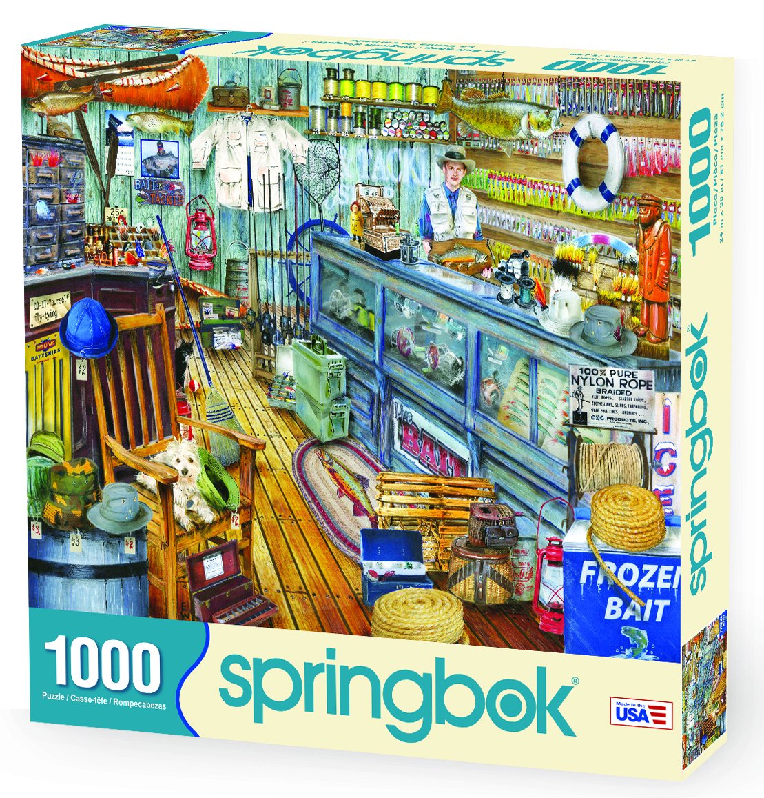 The Bait Shop 1000 Piece Springbok