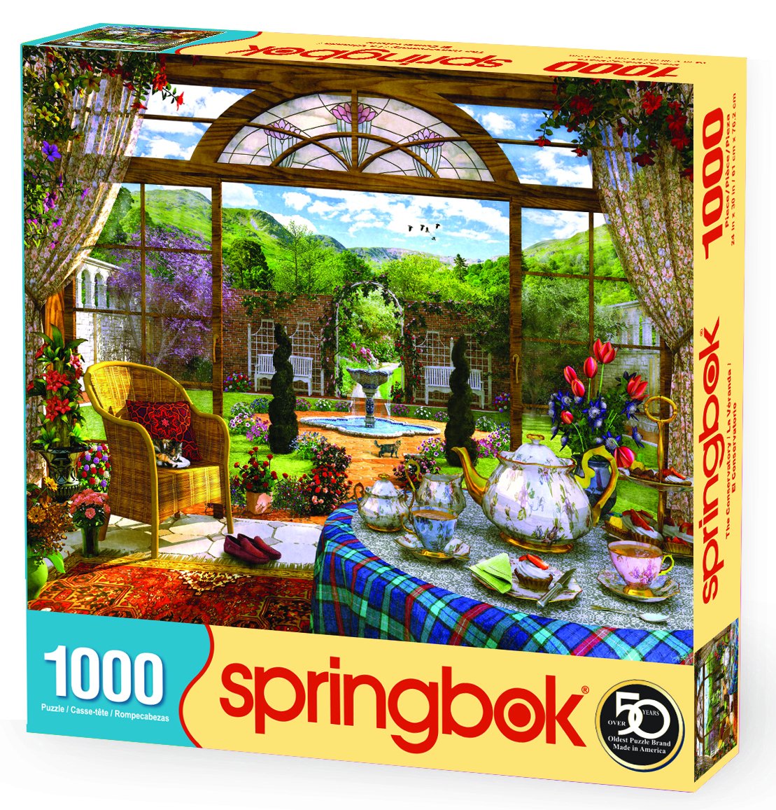 The Conservatory 1000 Piece Springbok