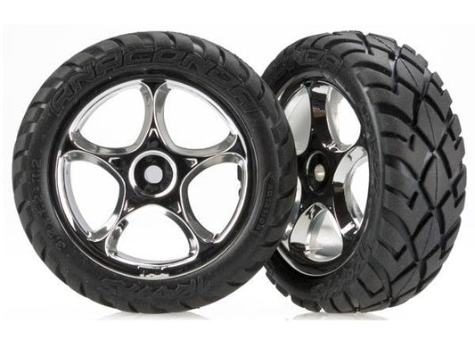 Tires Anaconda 2.2" (wide front) (2)/foam inserts (Bandit) (soft compound)