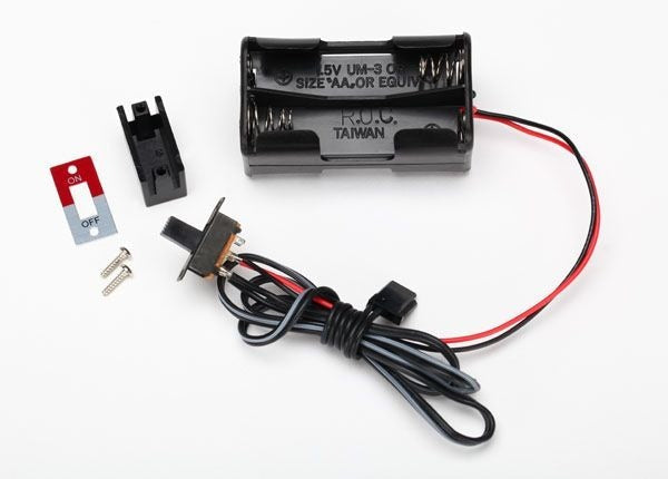 Traxxas 3170X 4-Cell Battery Holder with On-Off Switch