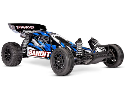 Traxxas Bandit HD 1/10 RTR 2WD Electric Buggy (Blue) w/XL-5 ESC, TQ 2.4GHz Radio, Battery & USB-C Charger