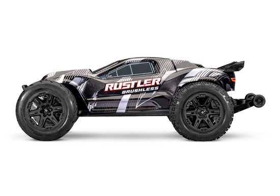 Traxxas Rustler 2WD Brushless — Black