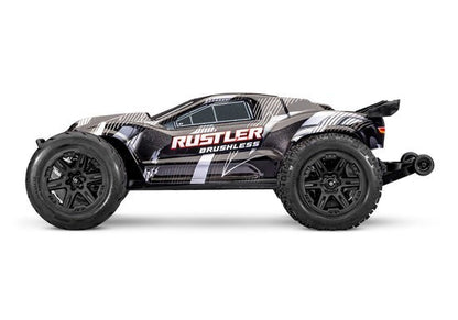 Traxxas Rustler 2WD Brushless — Black