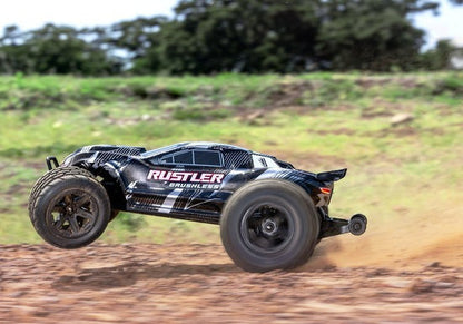 Traxxas Rustler 2WD Brushless — Black
