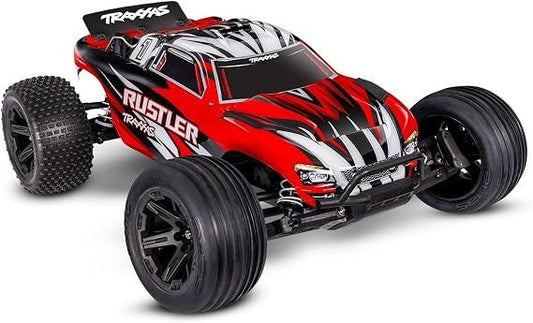 Traxxas Rustler 2WD XL-5 w/Battery Red
