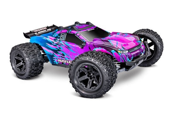 Traxxas Rustler 4X4 Brushless Purple