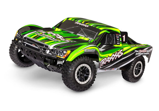 Traxxas Slash 2WD Heavy Duty w/USB-C, Green