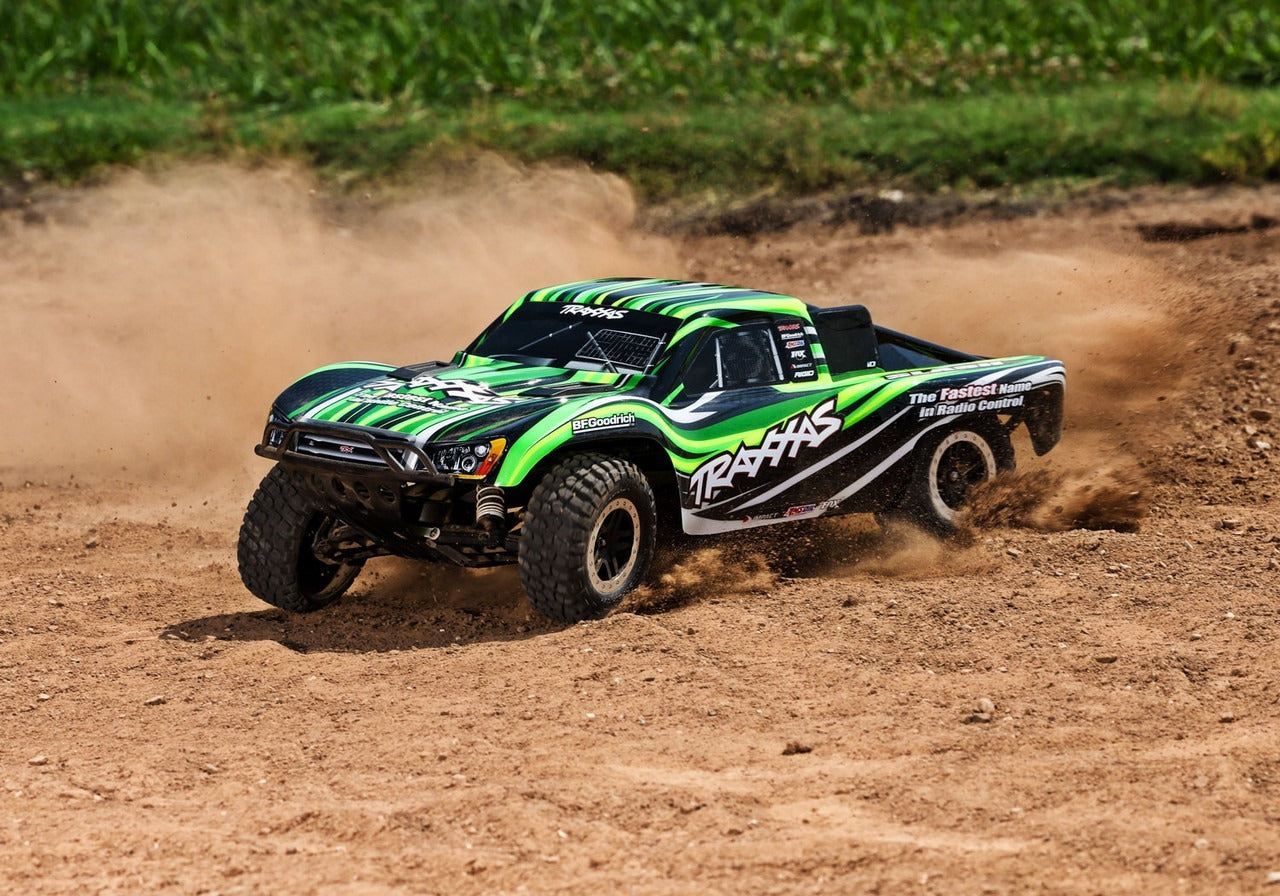 Traxxas Slash 2WD Heavy Duty w/USB-C, Green