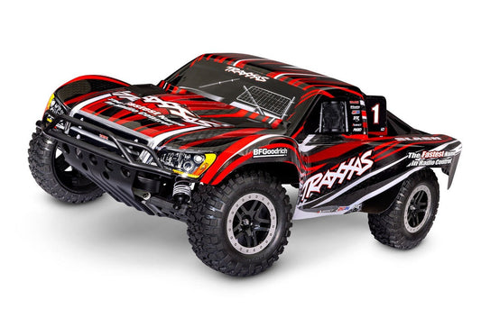 Traxxas Slash 2WD Heavy Duty w/USB-C, Red