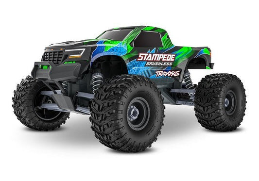 Traxxas Stampede 2WD Brushless Green