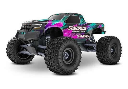 Traxxas Stampede 2WD Brushless Pink
