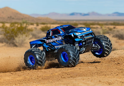 Traxxas Stampede 2WD XL-5 Monster Truck with Battery and Charger - Blue