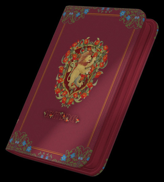Ultimat Guard Zipfolio 160+ Xenoskin Harry Potter - 4 Houses - Gryffindor