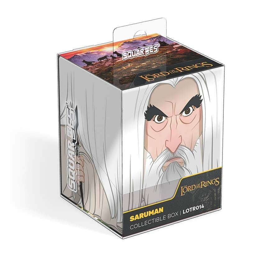 ULTIMATE GUARD: SQUAROES: BOULDER 100 LORD OF THE RINGS (WAVE 2): SARUMAN (LOTR014)