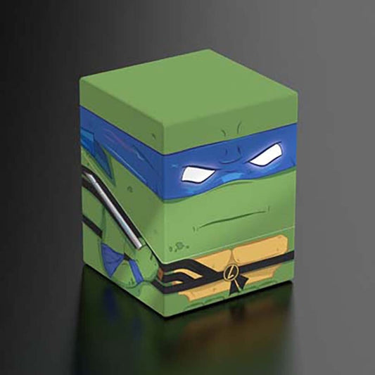ULTIMATE GUARD: SQUAROES DECK CASE 100 BOULDER: TEENAGE MUTANT NINJA TURTLES (WAVE 3): ACTION MODE LEONARDO (NT014)