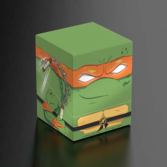 ULTIMATE GUARD: SQUAROES DECK CASE 100 BOULDER: TEENAGE MUTANT NINJA TURTLES (WAVE 3): ACTION MODE MICHELANGELO (NT017)