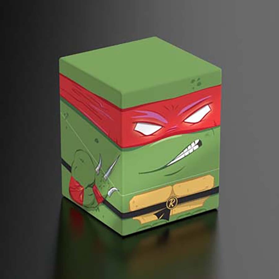 ULTIMATE GUARD: SQUAROES DECK CASE 100 BOULDER: TEENAGE MUTANT NINJA TURTLES (WAVE 3): ACTION MODE RAPHAEL (NT016)