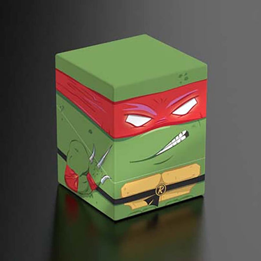 ULTIMATE GUARD: SQUAROES DECK CASE 100 BOULDER: TEENAGE MUTANT NINJA TURTLES (WAVE 3): ACTION MODE RAPHAEL (NT016)