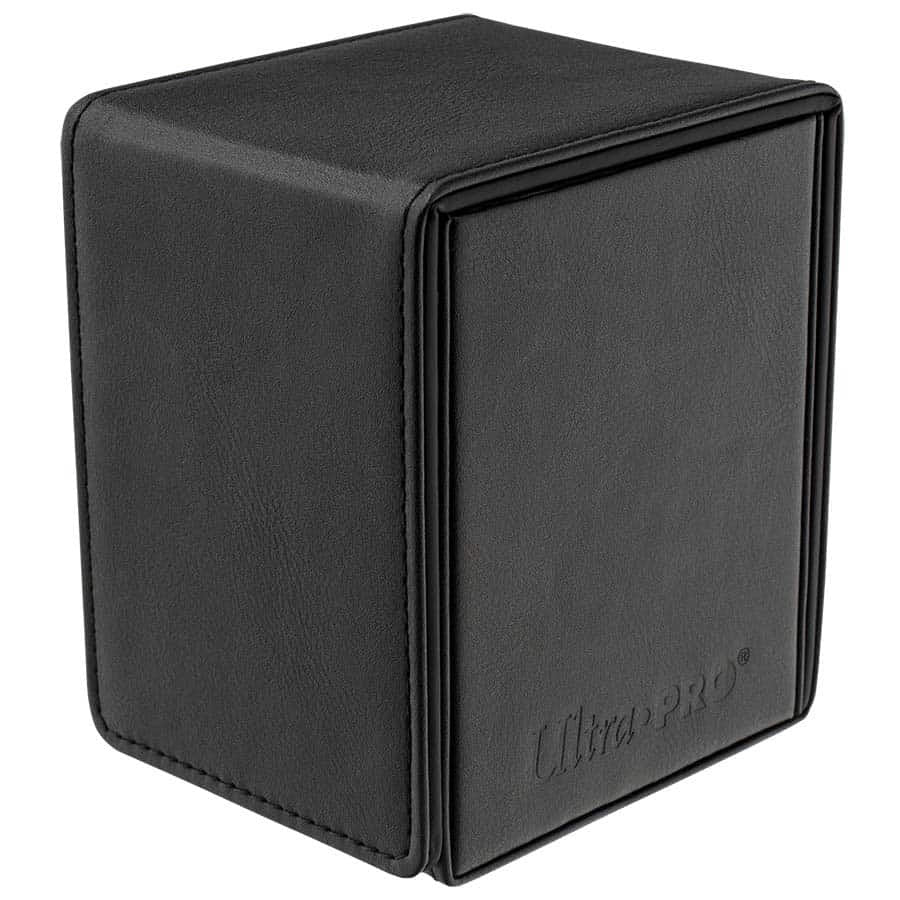 ULTRA PRO: VIVID ALCOVE FLIP DECK BOX: Black