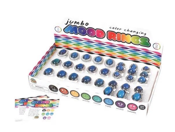 Jumbo Mood Rings - ASSORTED