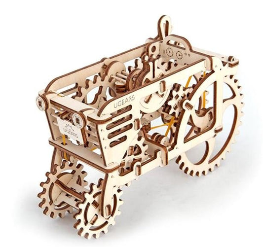 UGears Tractor Mechanical Wooden 3D Model