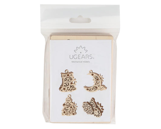 U-Fidget Gearsmas Wood 3D Model Set (4)