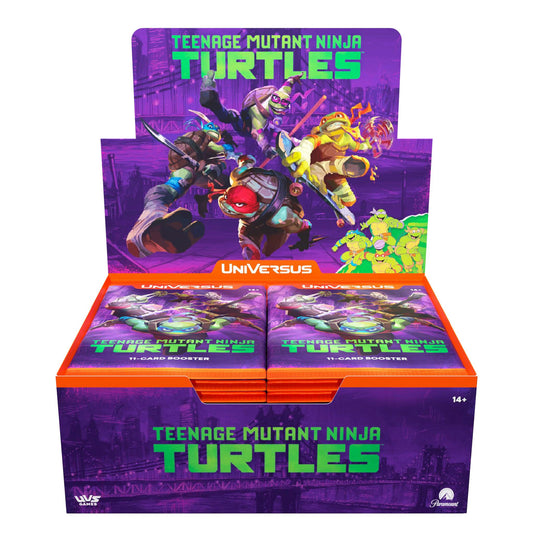UniVersus CCG: Teenage Mutant Ninja Turtles- Booster Display