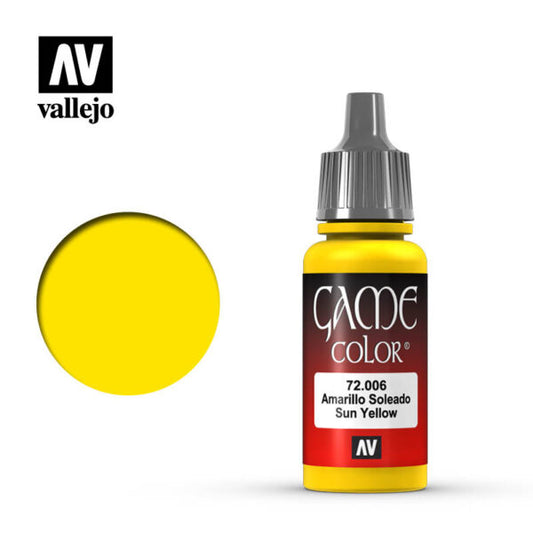 72.006 Sun Yellow Color 17 ml.