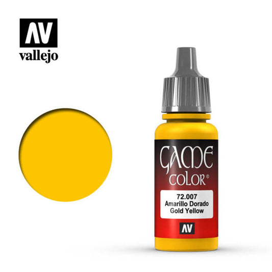 72.007 Gold Yellow Color 17 ml.