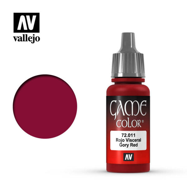 72.011 Gory Red Color 17 ml.