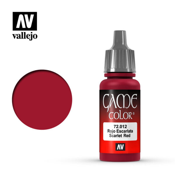 72.012 Scarlett Red Color 17 ml.