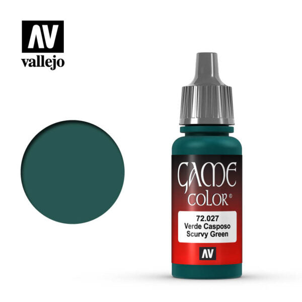 72.027 Scurvy Green Color 17 ml.