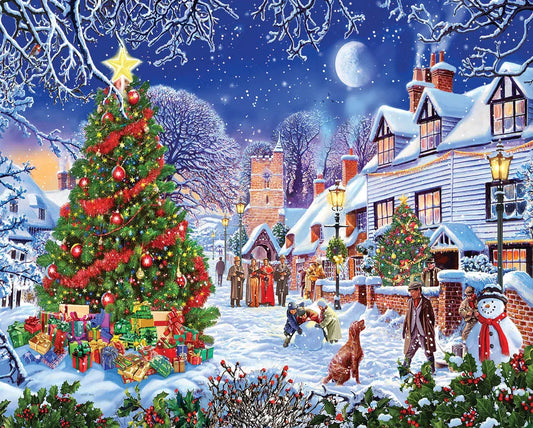 Village Christmas Tree (1287pz) 1000 Pieces