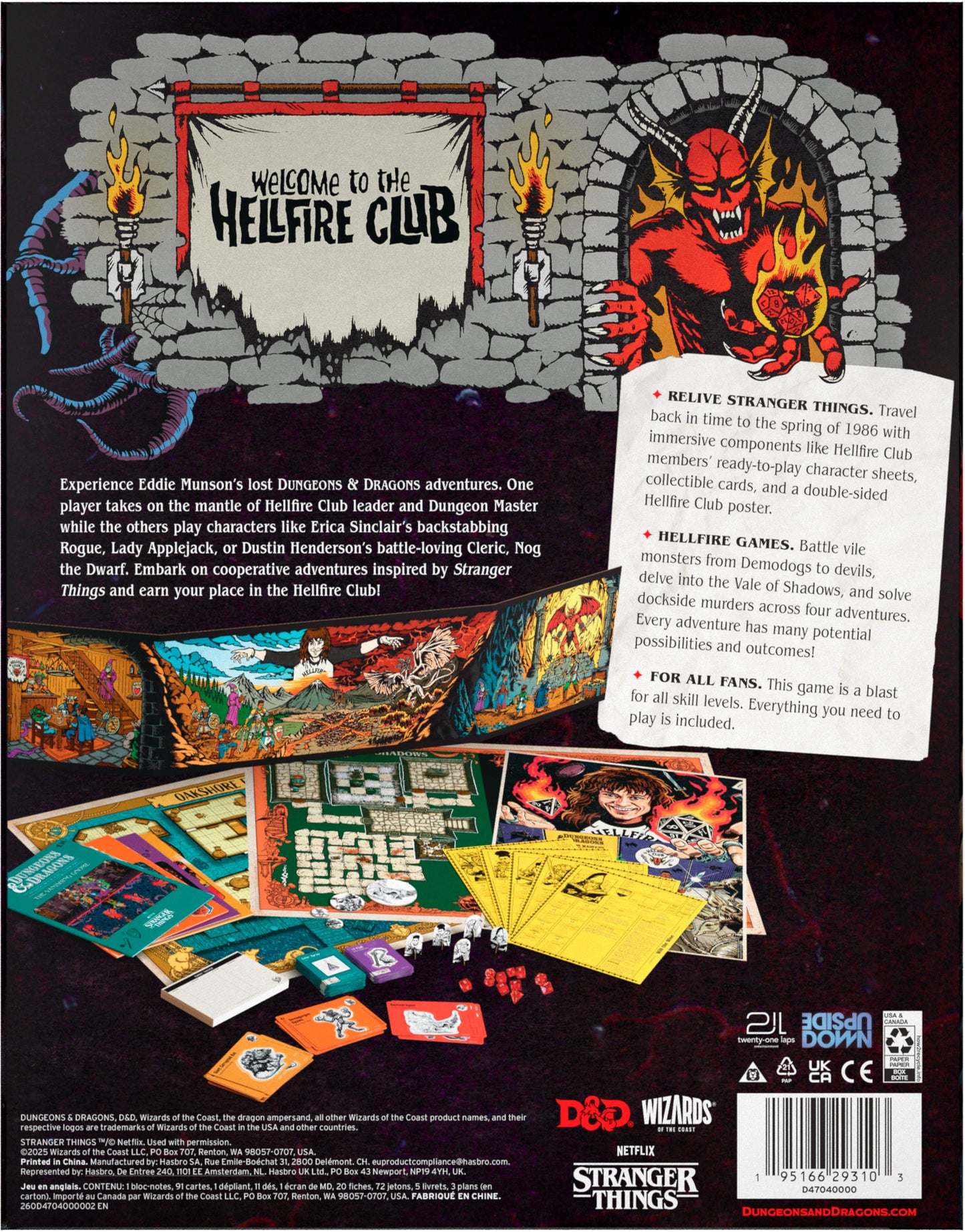 Dungeons & Dragons: Stranger Things: Heroes of Hellfire