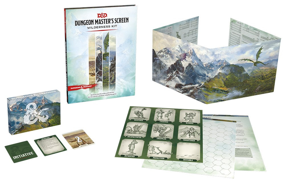 D&D 5TH EDITION DM SCREEN WILDERNESS KIT