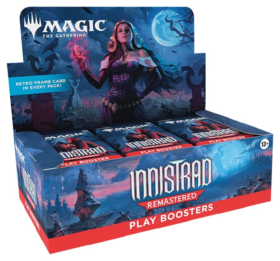 Magic The Gathering: Innistrad Remastered Play Booster (Full Sealed Display)