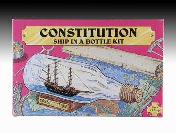 USS Constitution Ship in a Bottle Kit